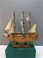 Wood Puerto Rico Souvenir Ship