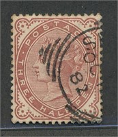 GREAT BRITAIN #80 USED AVE-FINE