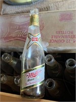 Vintage Miller high life bottles