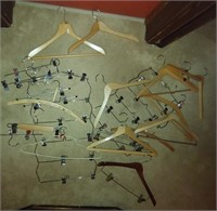 Assortment Of Clothes Hangers