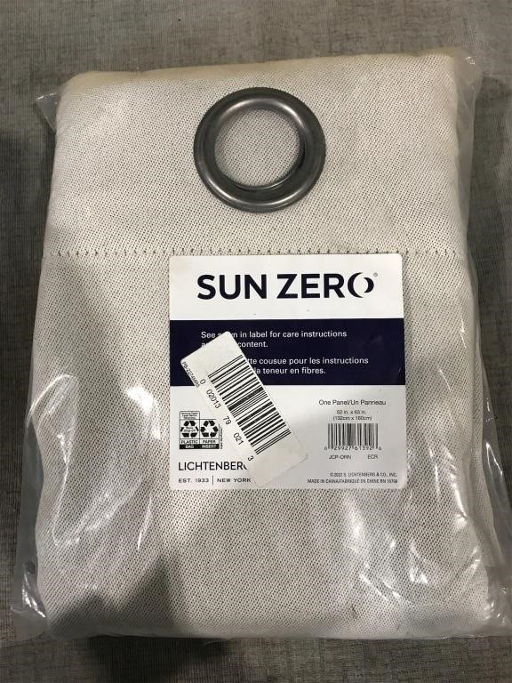 Sun Zero Orleans 100% Blackout Grommet Curtain