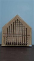 Vintage wooden horse racing game 16 in by 17 in