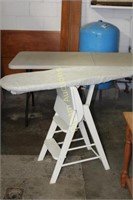Folding Stepstool turning Ironboard
