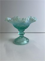 Fenton Opalescent Footed Bowl