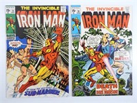 (2) MARVEL IRON MAN #25 & #26 COMICS