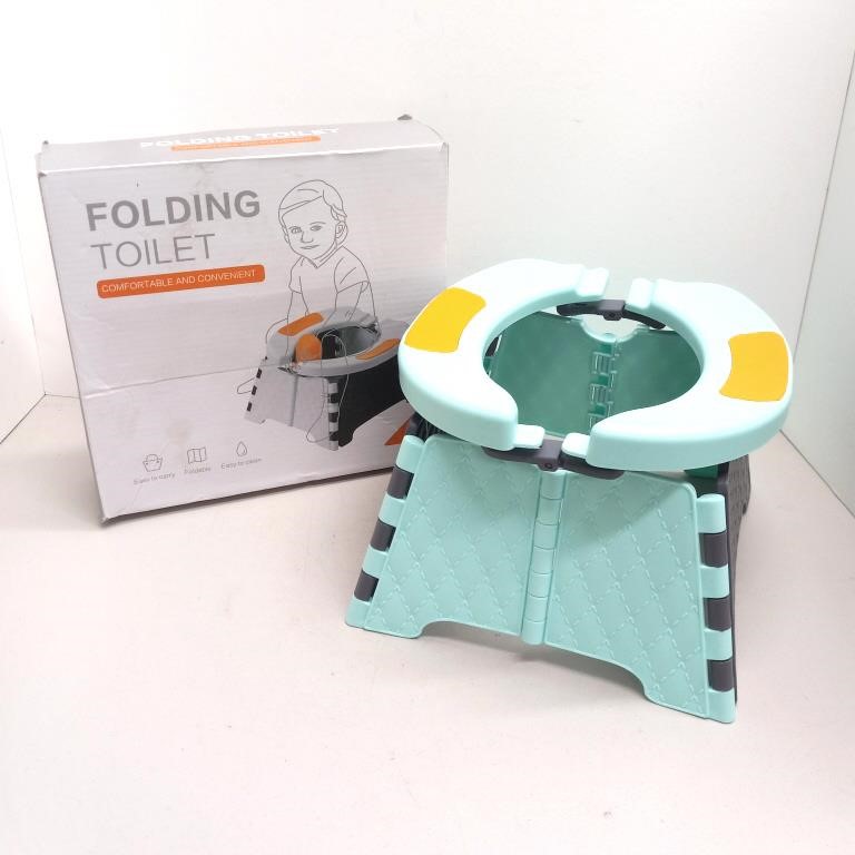 Folding toilet training missing bags & leak guard