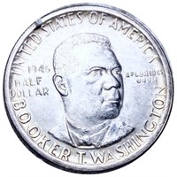 1946-S Booker T. Comm. Half Dollar UNCIRCULATED