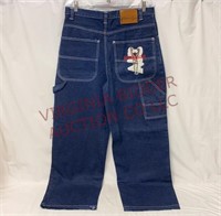 Platinum Fubu Muhammad Ali Blue Jeans Pants