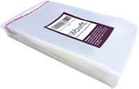 Wowfit 200 Count 4x6 inches Clear Cellophane Plast