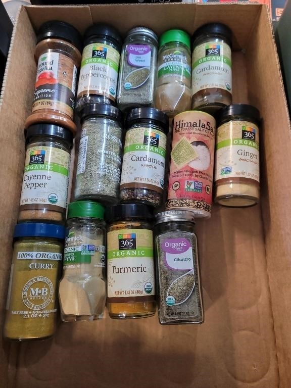 Spices organic