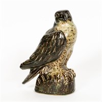 Royal Copenhagan Stoneware Hawk Figurine