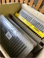 Box of  vent covers different sizes