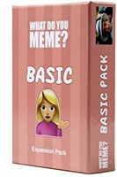 SEALED - 2 pack What Do You Meme? Basic Bitch