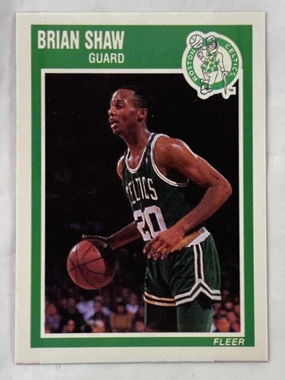 Rookie Card 1989 Fleer Brian Shaw