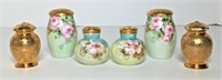 Three Sets of Hand Painted Ceramic