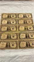 10 ct $1 Silver Certificates