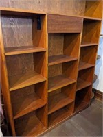 Wood Shelving Unit