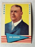 1961 Fleer Ban Johnson American League President