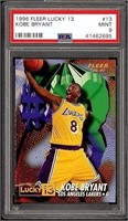 RARE Kobe Bryant Rookie Card  Fleer Lucky #13