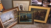 4 pc assorted artwork