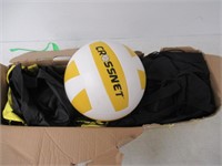 "Used" Crossnet Four Square Volleyball Game