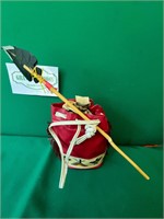 Indian Pouch w/arrow & Spear