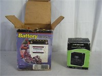 New motorcycle / ATV battery & 12v battery