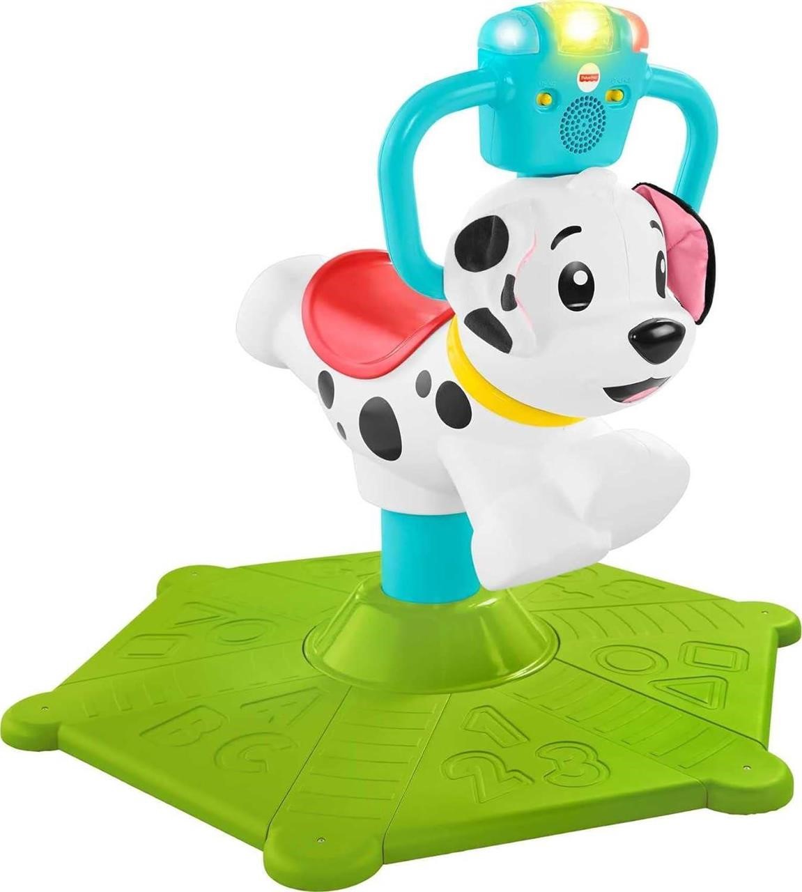 Bilingual Bounce & Spin Puppy Toy