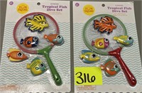 tropical fish dive set