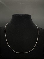 Vintage 925 Silver Chain, Made in Italy