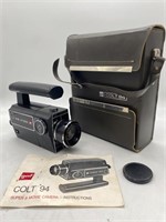Vintage GAF Colt 94 Super 8 Movie Camera w/ Case