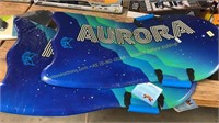 2 Aurora foam sleds