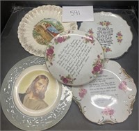Vintage Christian Plates