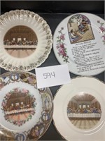 Vintage Christian Plates