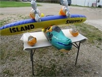 Corona Island Shuttle inflatable plane,