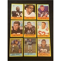 (35) 1967 Philadelphia Football Cards