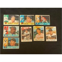 (50) 1960 Topps Baseball Cards Mixed Grade