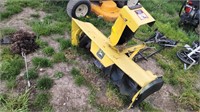 John Deere 42" snowthrower for lawn tractor