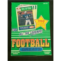 1990 Swell Football All Time Greats Full Wax Box