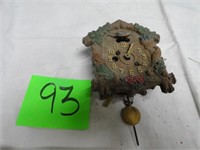 Vintage Small Coo-Coo Clock – August C. Keebler