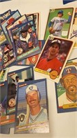 OF)1981 to 1985 Donruss Baseball cards.  71 total.