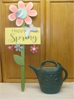 Spring sign and Water Jug