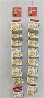 16 PACKS OF DISPICABLE ME ELASTOPLAST BANDAIDS