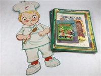 VTG Children's Books Puzzles Campbell's Soup Decor