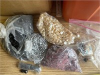 Lot 120 Bulk beads to make jewelry lot