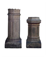 Antique Stoneware Chimney Pots