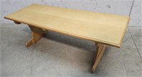 Maple coffee table 52"19"17"