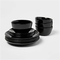 12pc Avesta Dinnerware Set Black - Proj. 62