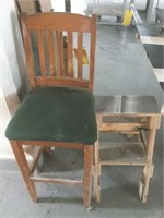 Chair, Stool & step