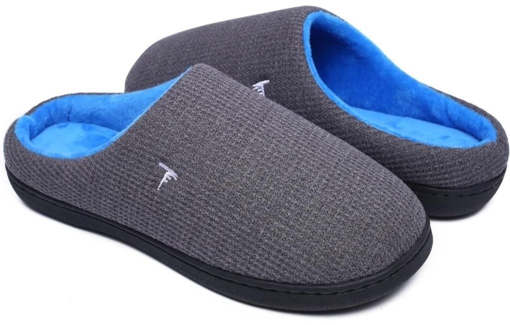 Mens/Womens Size 11.5 Memory Foam Slippers